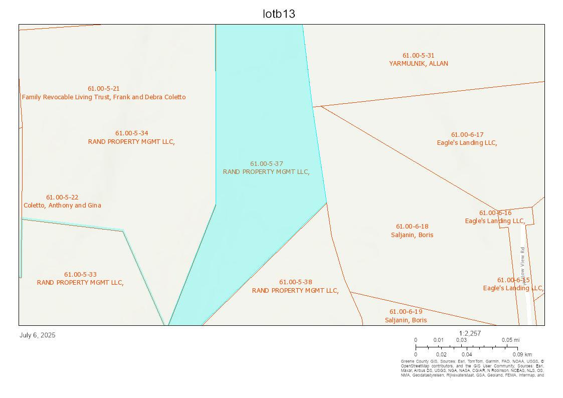 TBD Boulder Brook lot 13B Road – For Sale