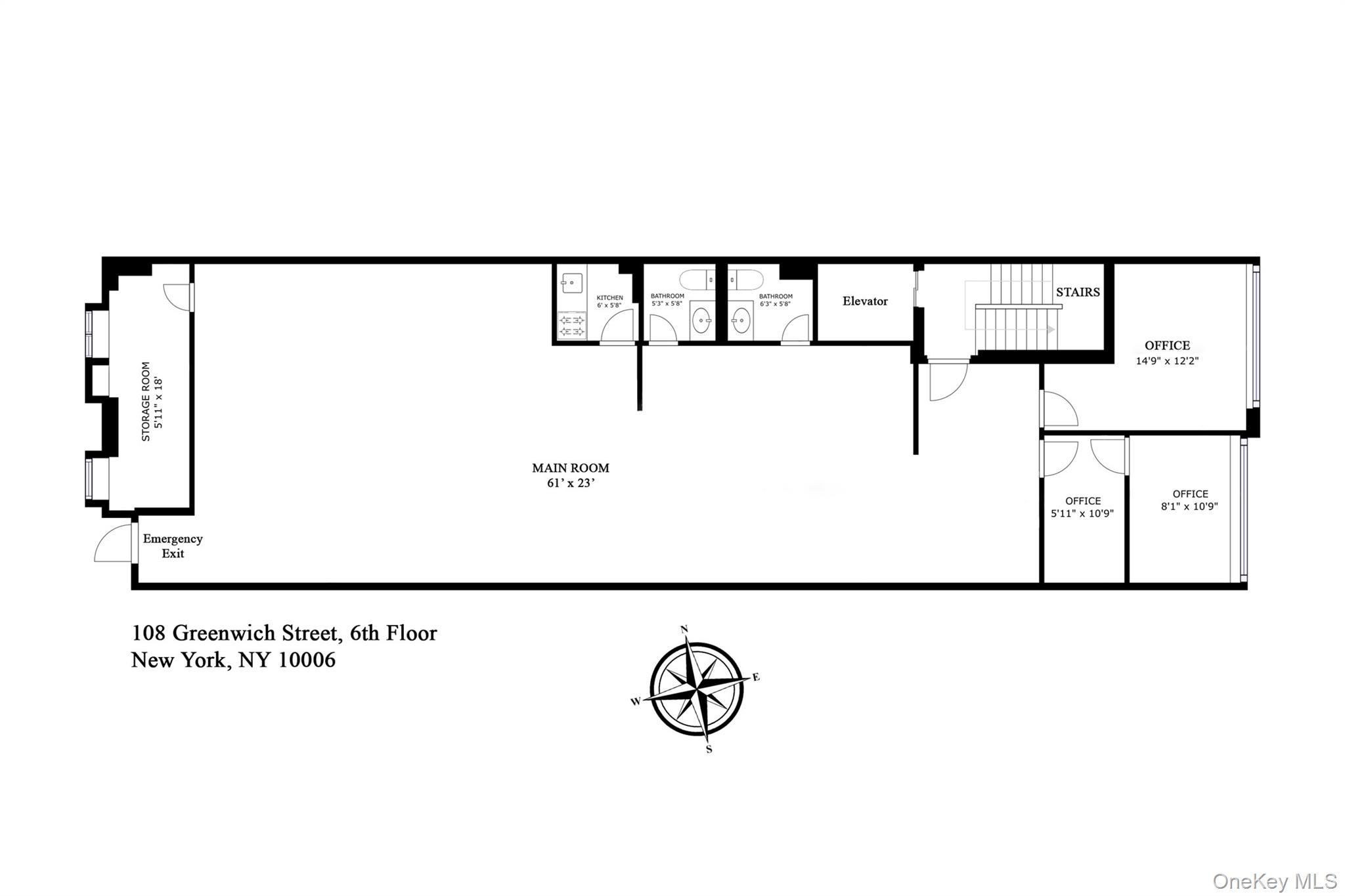 108 Greenwich Street, Unit 6 FL photo 14