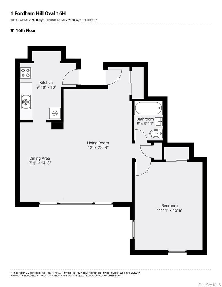 1 Fordham Hill Oval, Unit 16G photo 16