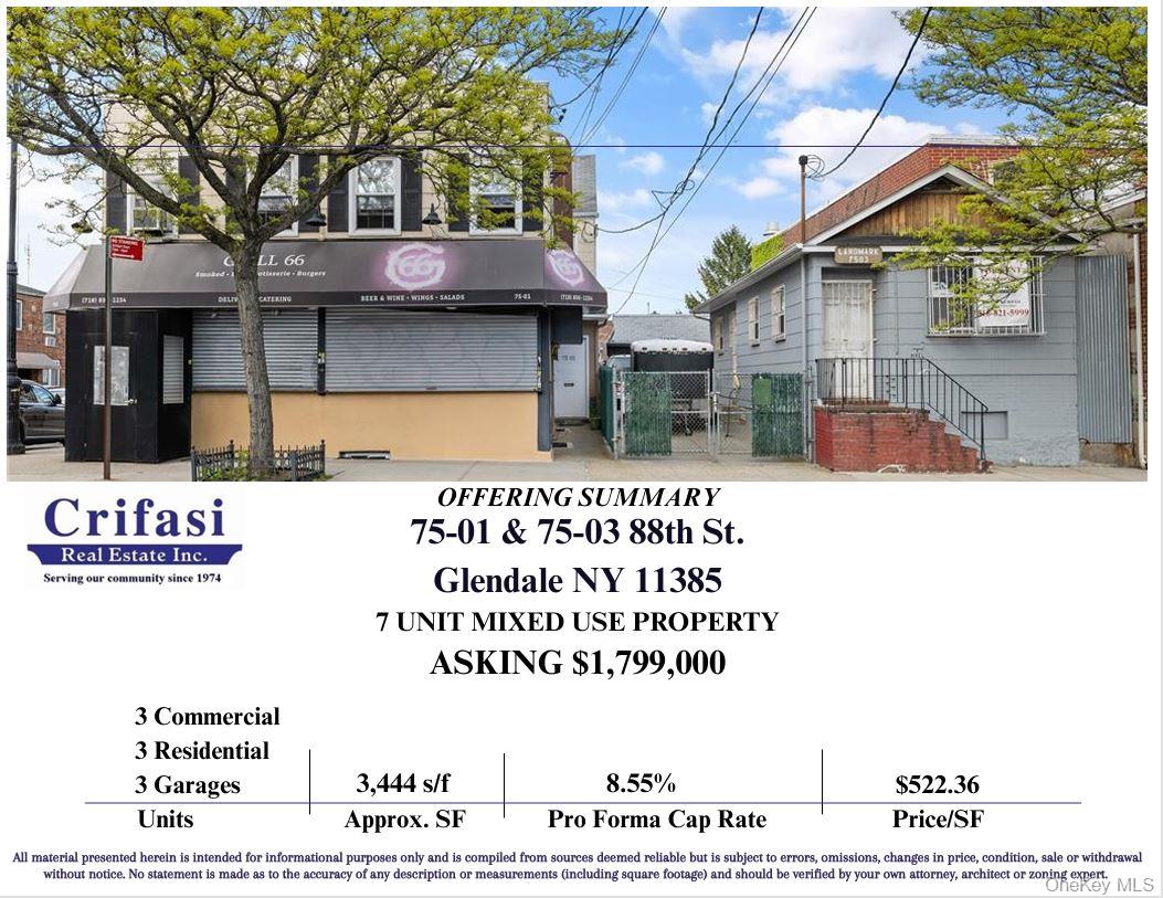 75-01 88th Street – For Sale photo 2