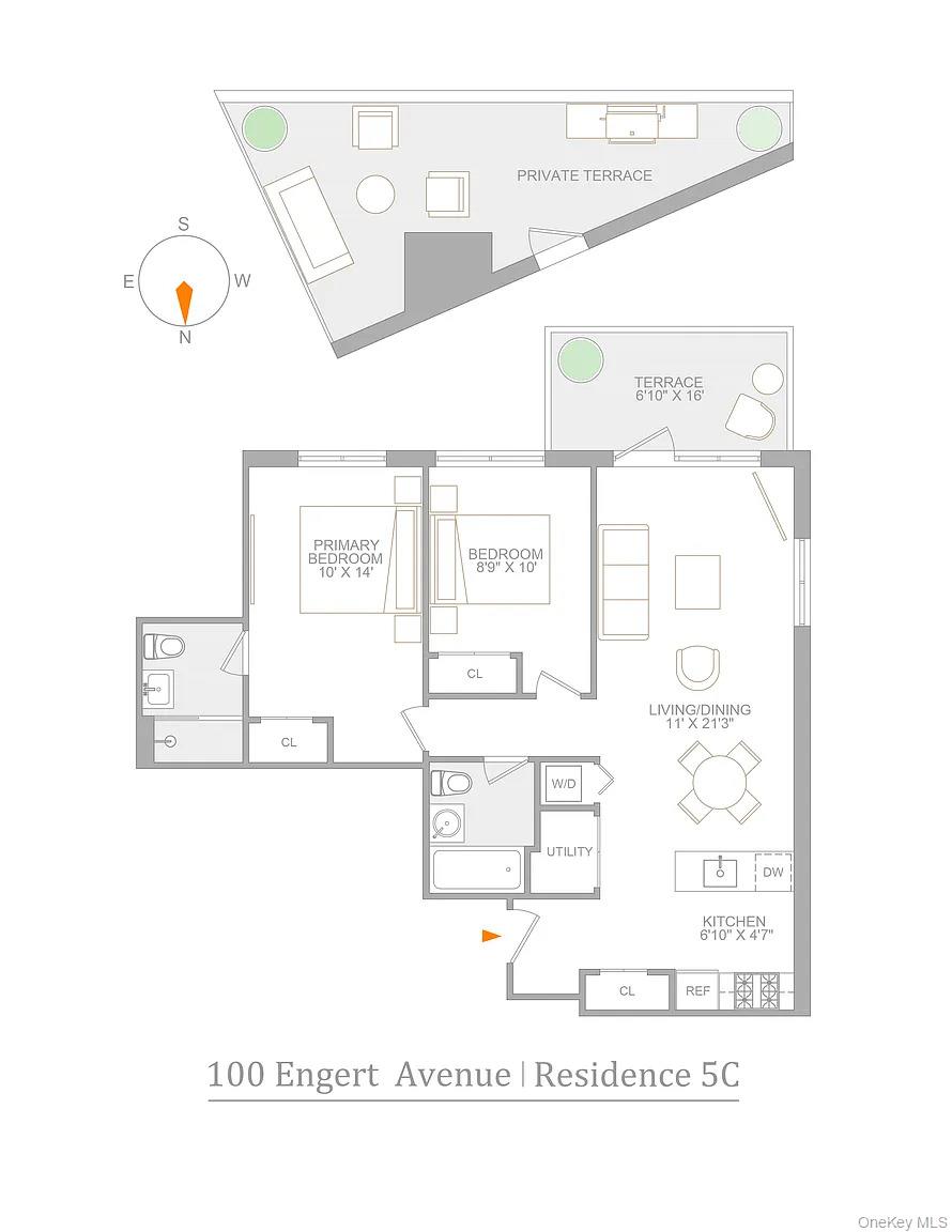 100 Engert Avenue, Unit 5C