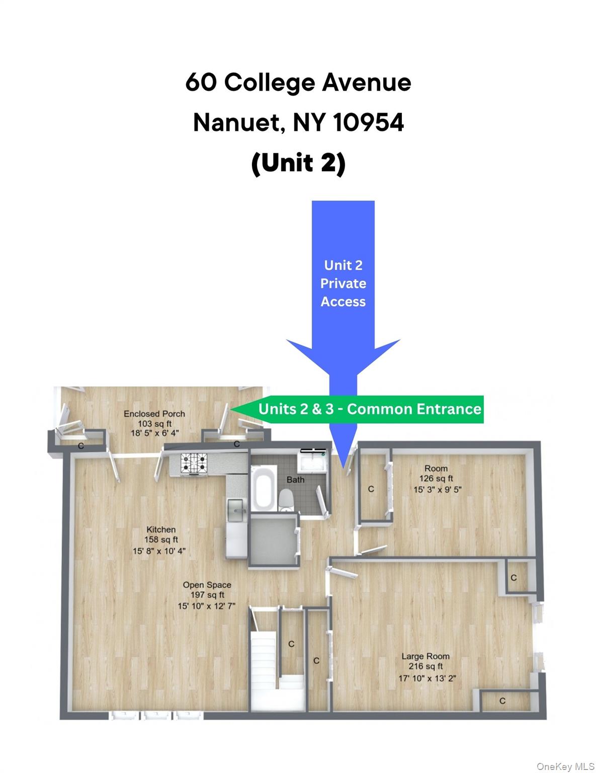 60 College Avenue, Unit 2 – Lower photo 2