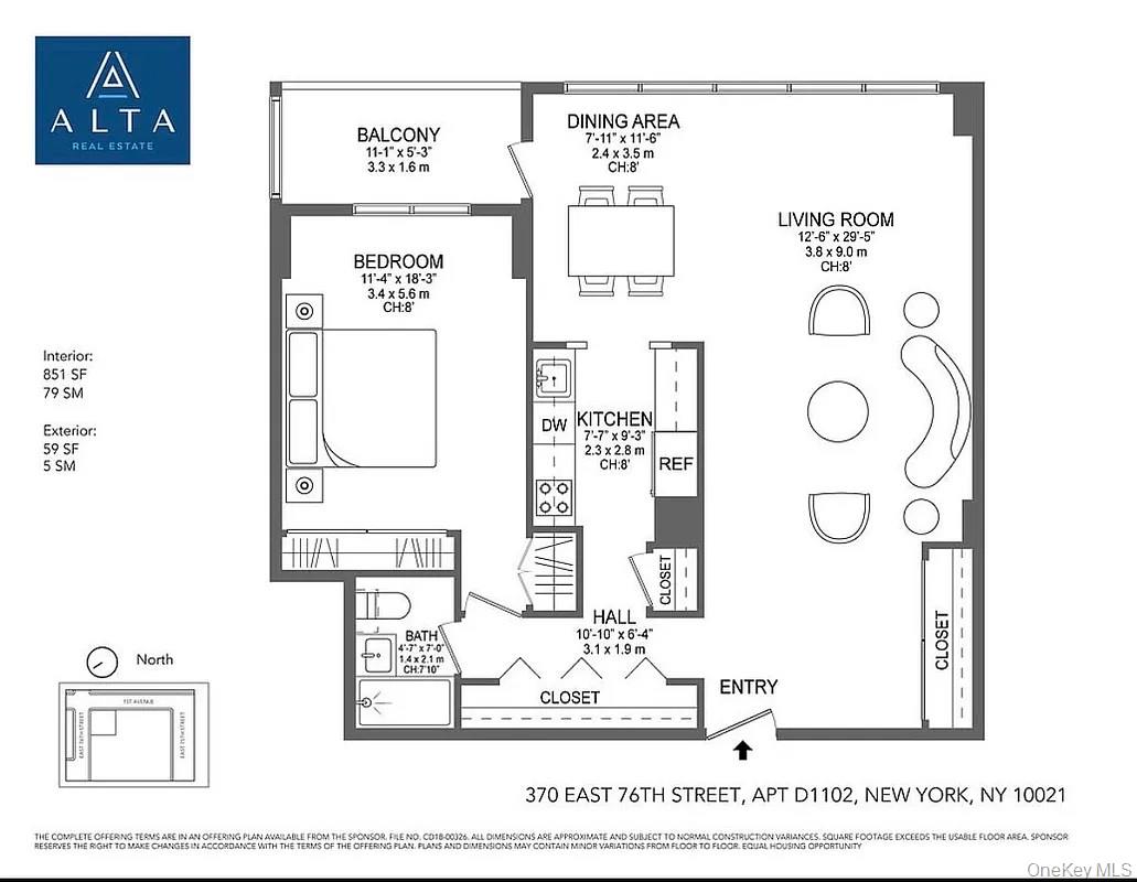 370 E 76th Street, Unit B1102 photo 8