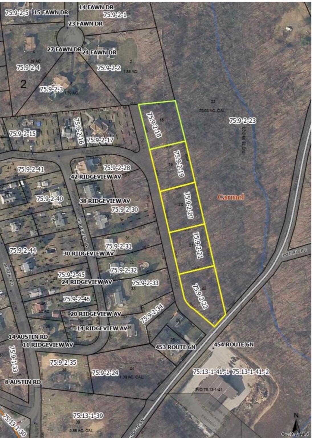 20,22,30,36 Hillside Pl and 18 Hillside Rd – For Sale