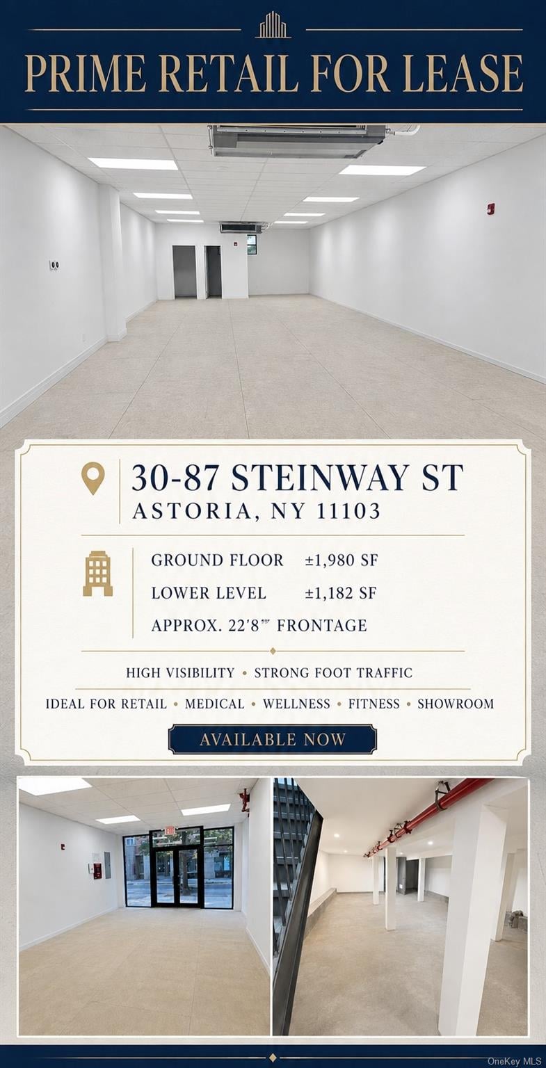 30-87 Steinway Street – For Rent