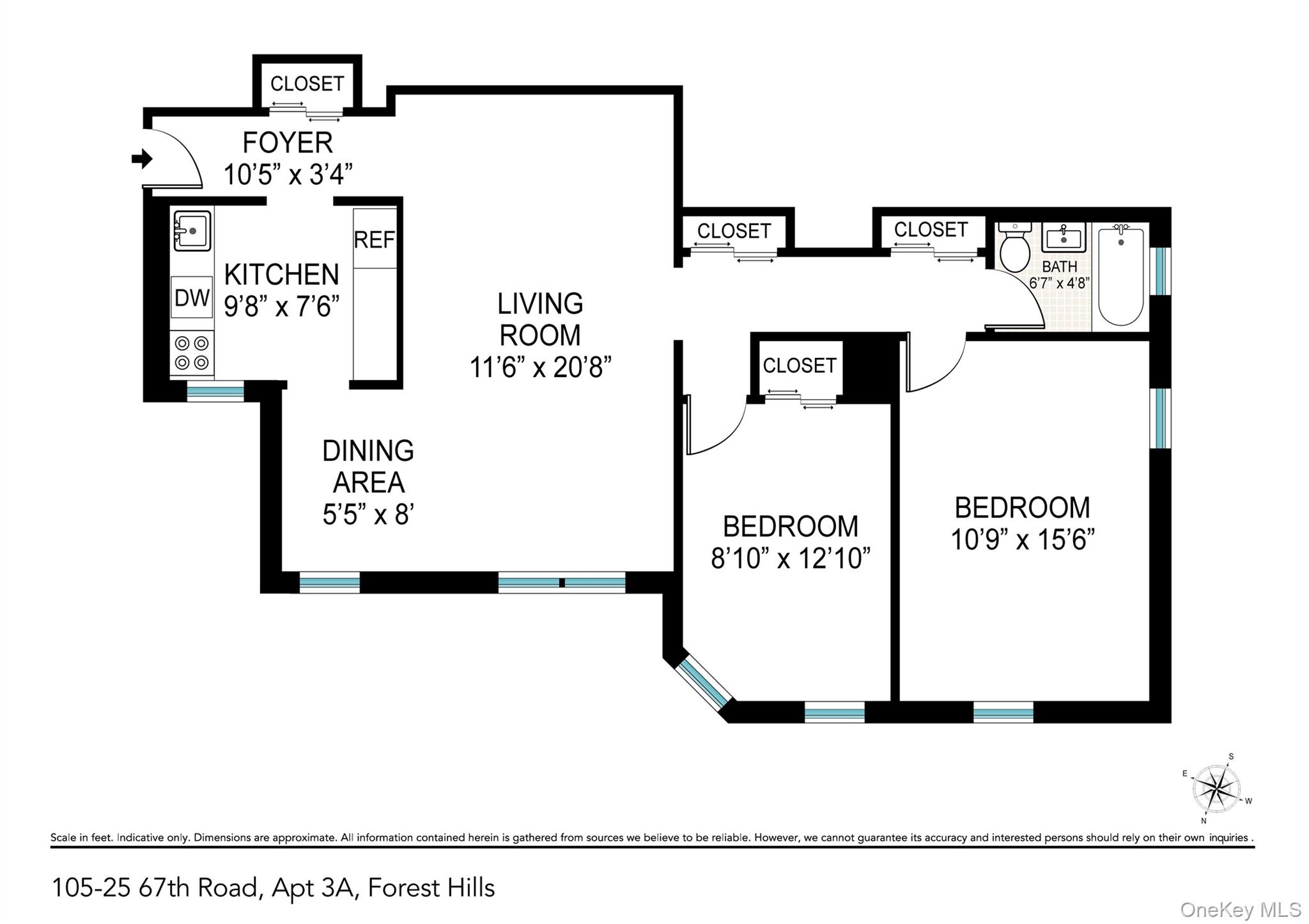 105-25 67th Road, Unit 4A photo 7