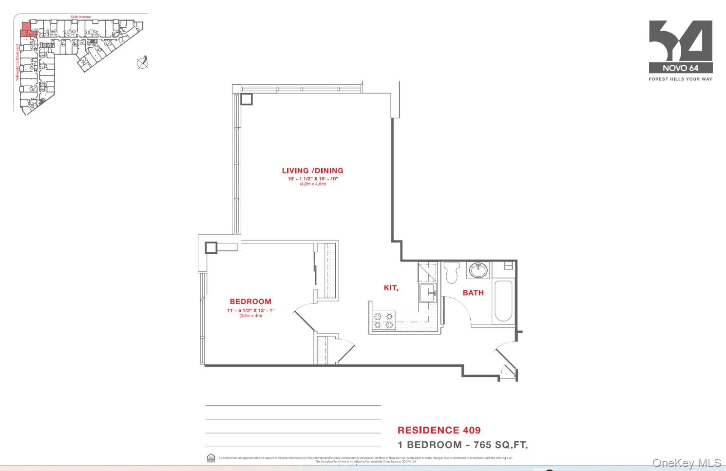64-05 Yellowstone Boulevard, Unit 409S photo 22